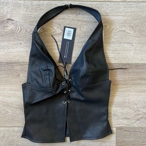 White fox halter